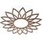 Ekena Millwork Daisy Wood Fretwork Pierced Ceiling Medallion, Walnut, 20"OD x 7"ID x 1/4"T CMWP20X20X0250DAWA - alternate 4